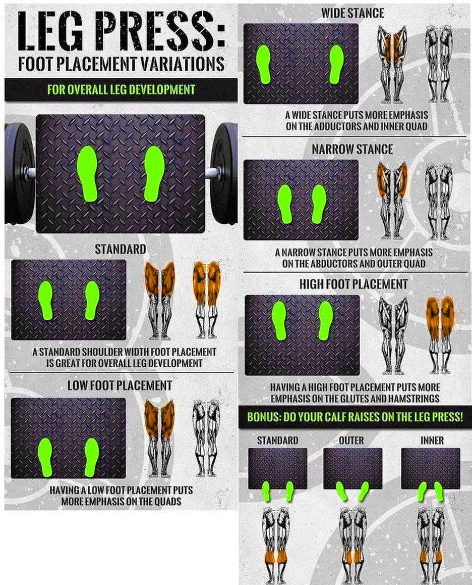 5 Best Leg Press Foot Placements Leg Press Guide 0678