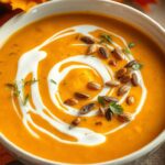 Creamy Spiced Butternut Squash Soup