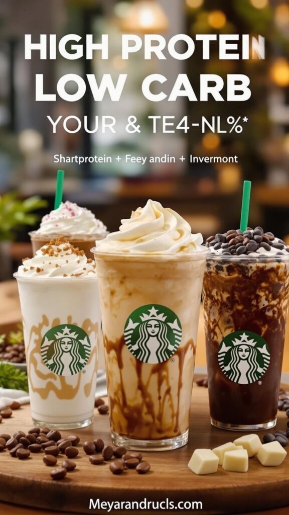 High Protein Low Carb Starbucks Drinks