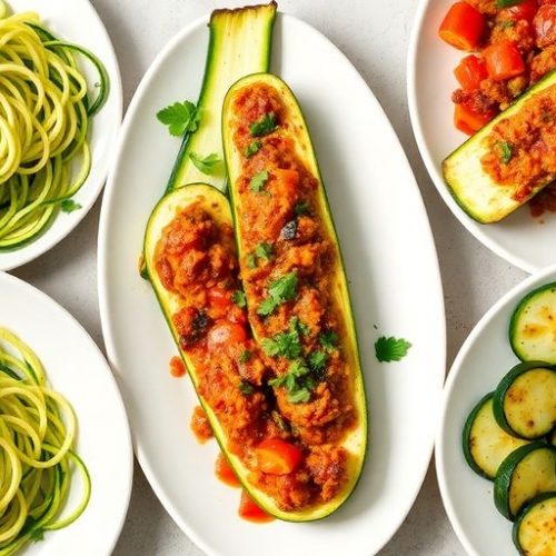 Keto Zucchini Recipes (Low Carb & Gluten Free)